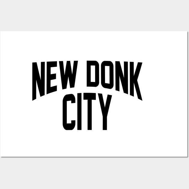 New Donk City Wall Art by mattographer